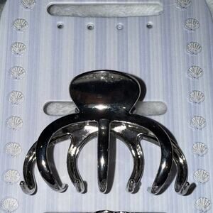 Silver Hair Claw Clip